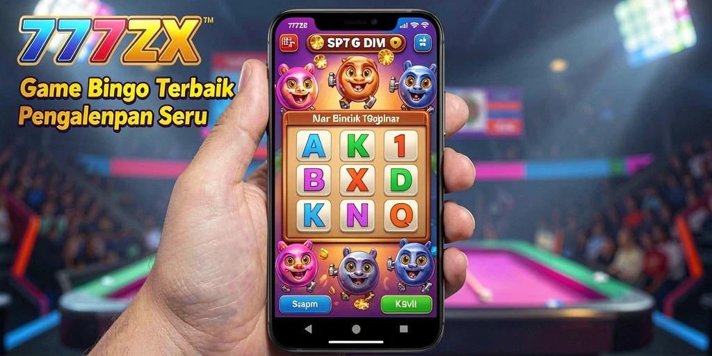 Tampilan gameplay 777ZX yang seru dan menarik dalam permainan Bingo.