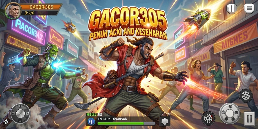 Tampilan gameplay GACOR305 yang dinamis dan menarik.