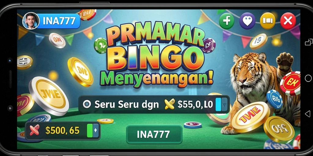 Tampilan menarik dari game Bingo yang mengasyikkan.