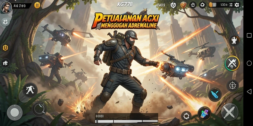 Menampilkan aksi seru dan grafis memukau dari gameplay KG778.