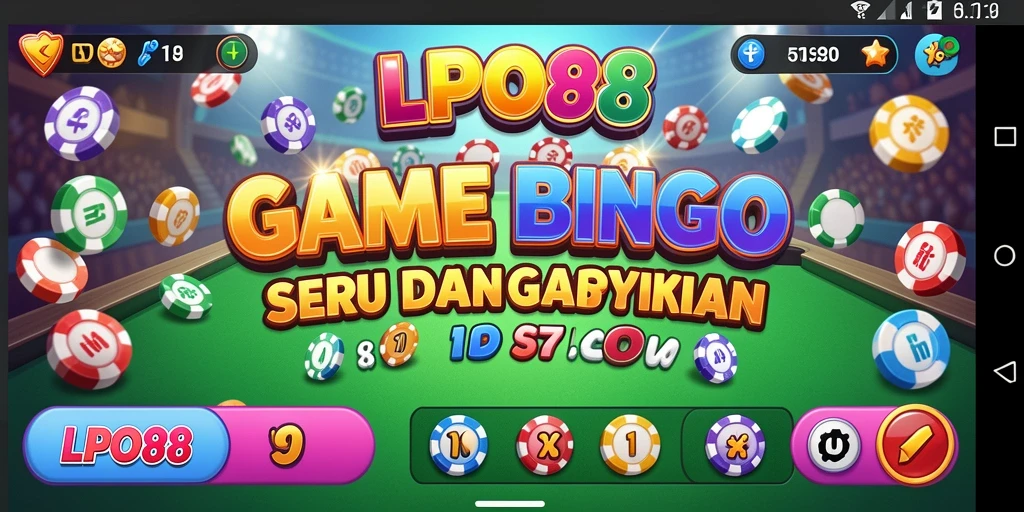 Tampilan gameplay seru dari LPO88 dengan suasana Bingo yang kental.