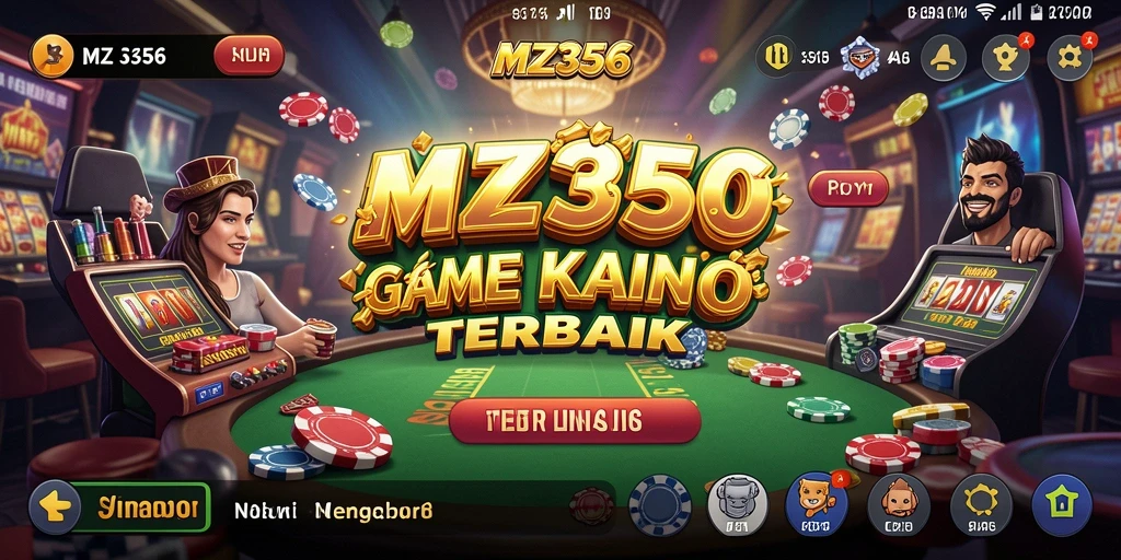 Tampilan gameplay epik MZ356 dalam suasana Kasino.