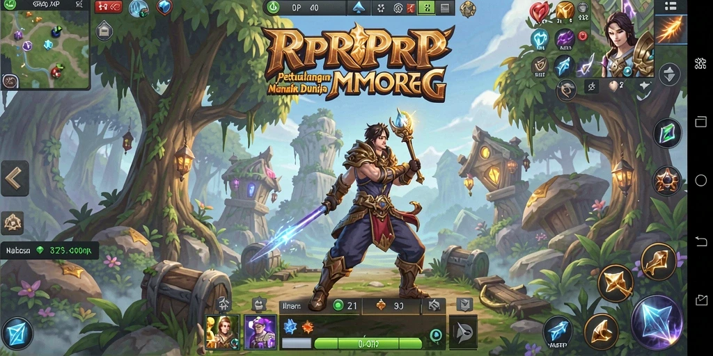 Gameplay RPRPRP menunjukkan pertarungan seru dan kerjasama antar pemain.